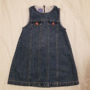 Girl's Denim Jumper